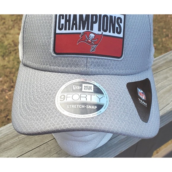 Tampa Bay Buccaneers New Era Super Bowl LV Champions 9FORTY Adjustable Hat Cap - Picture 3 of 12